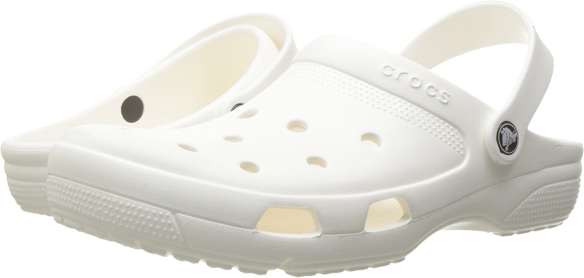 Crocs Coast Clog U - Zoccoli Unisex Adulto, Bianco (White 100b), 48/49 EU