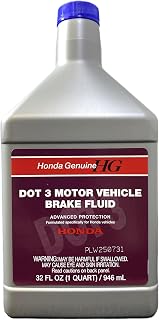 Honda 08798-9108 DOT 3 Motor Vehicle Brake Fluid 32 FL OZ (1 Quart) (1)