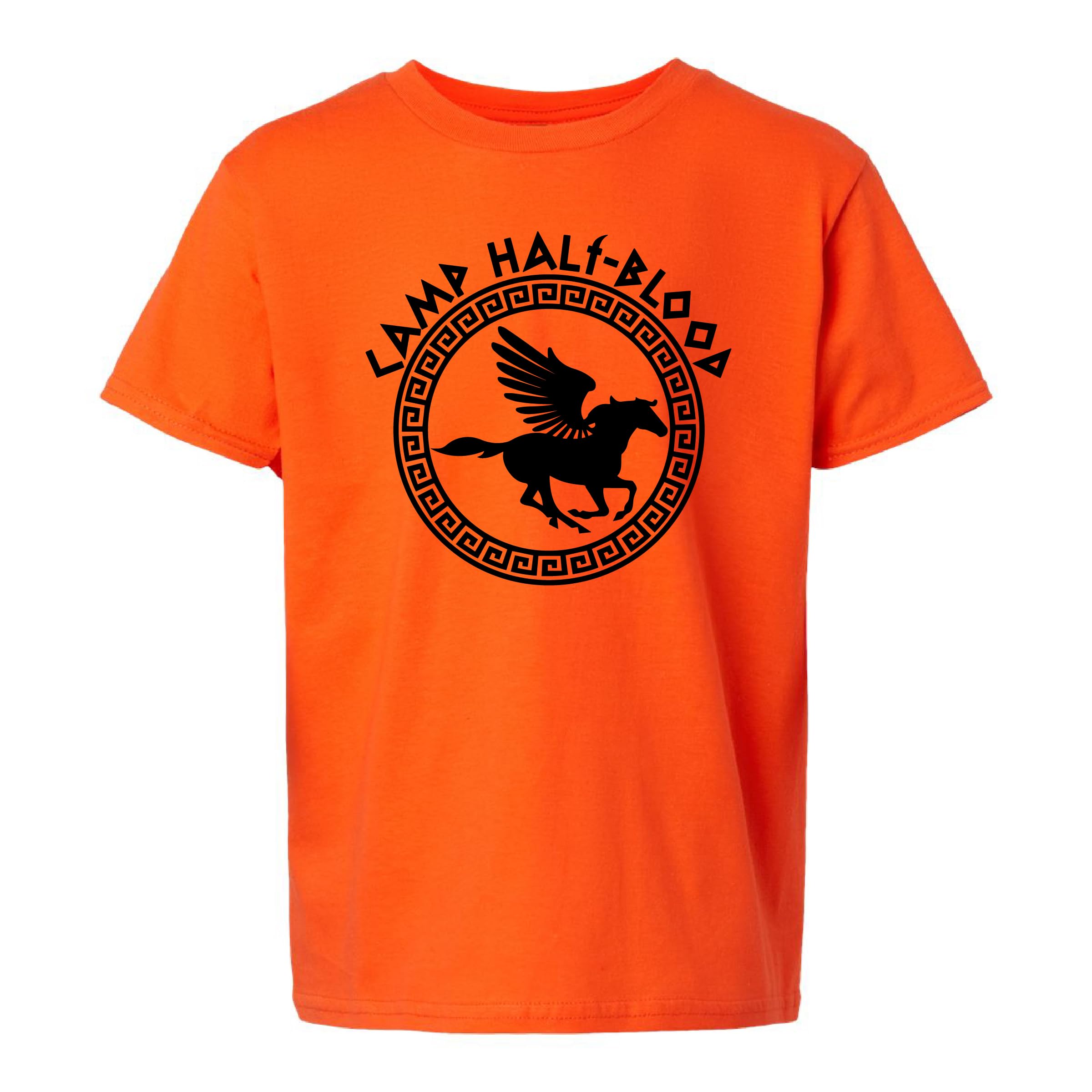 Affect Design Studio Youth Size Orange Camp Half Blood T-Shirt