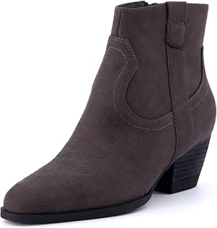 CUSHIONAIRE Women's Outlaw Western Boots + Memory Foam Wide