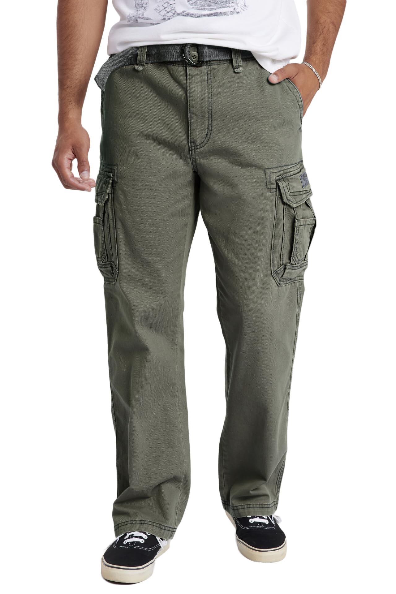 Unionbay Men's Trousers, Casual Solid