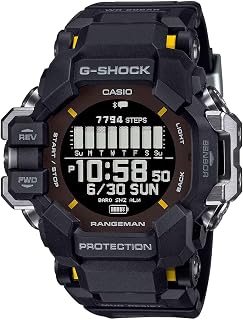 G-Shock Casio Master of G Land Rangeman Connected Black Resin Watch - GPRH1000-1