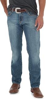 Wrangler Men's Jeans Retro Slim-Fit Straight-Leg Jeans