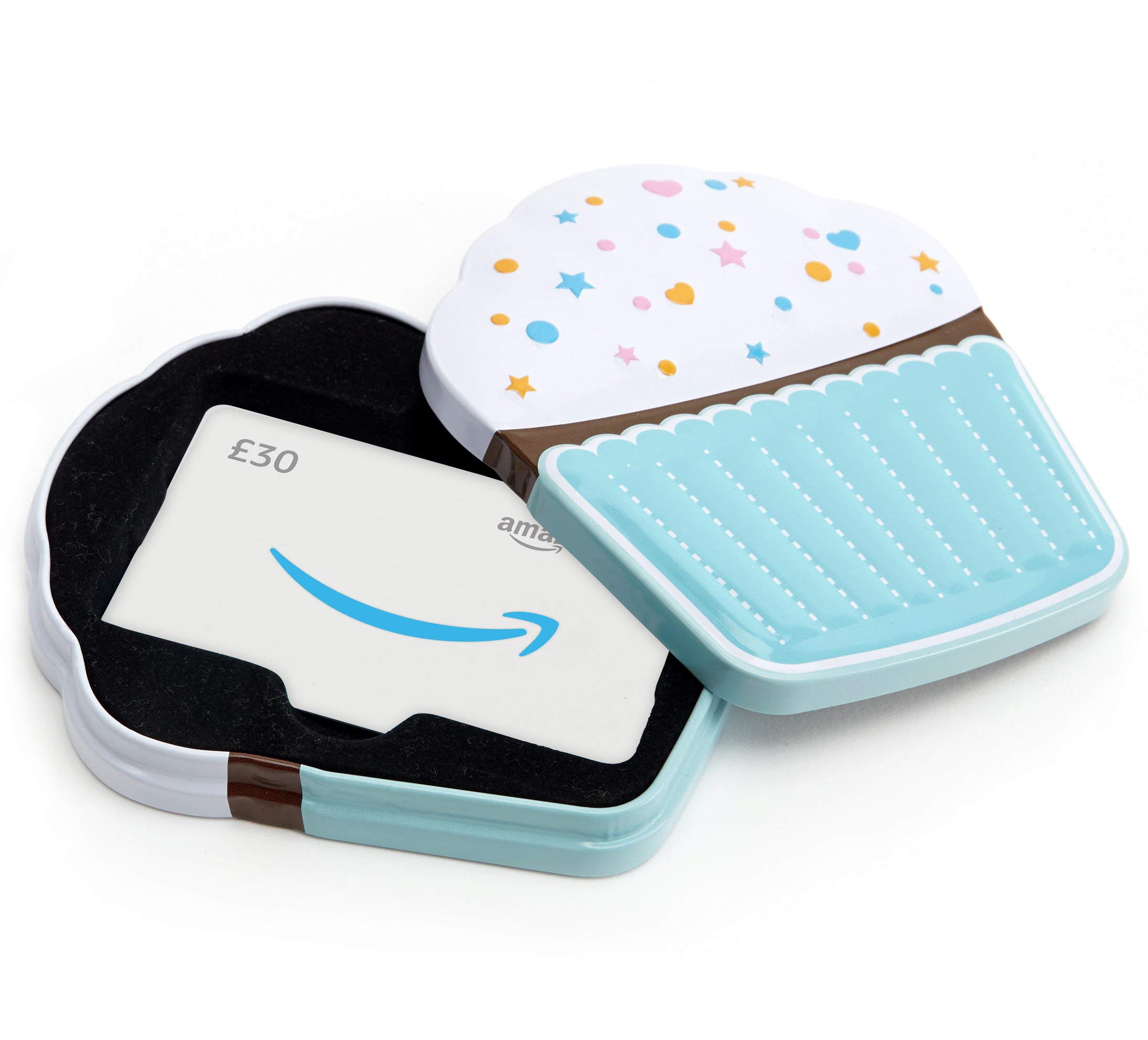 Amazon.co.uk Gift Card for Custom Amount in a Cupcake Tin