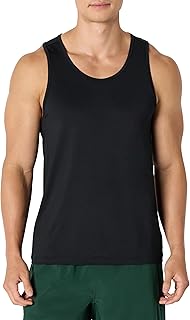 Amazon Essentials Camiseta Técnica Elástica sin Mangas de Secado Rápido para Entrenamiento y Gimnasio Hombre