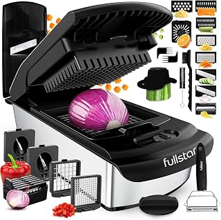 Fullstar Pro Original Vegetable Chopper & Slicer, 14-in-1 Kitchen Tool