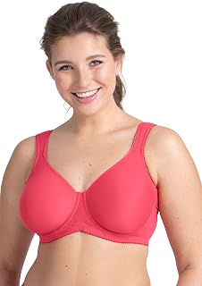 Miss Mary of Sweden Tshirt Bra for Women - Seamless Bra, Supportive Everyday Bra, Full Coverage, Non-Padded Underwire, Comfortable Fit