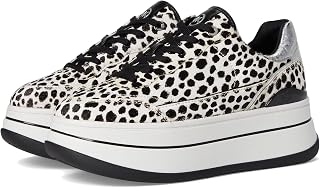 Michael Kors Hayes Women's Lace Up Trainers, Black Multi 2, UK 7.5, Black, 40.5 EU