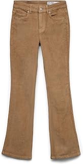 VERO MODA Vmflash Mr Flared Corduroy Pants for Women