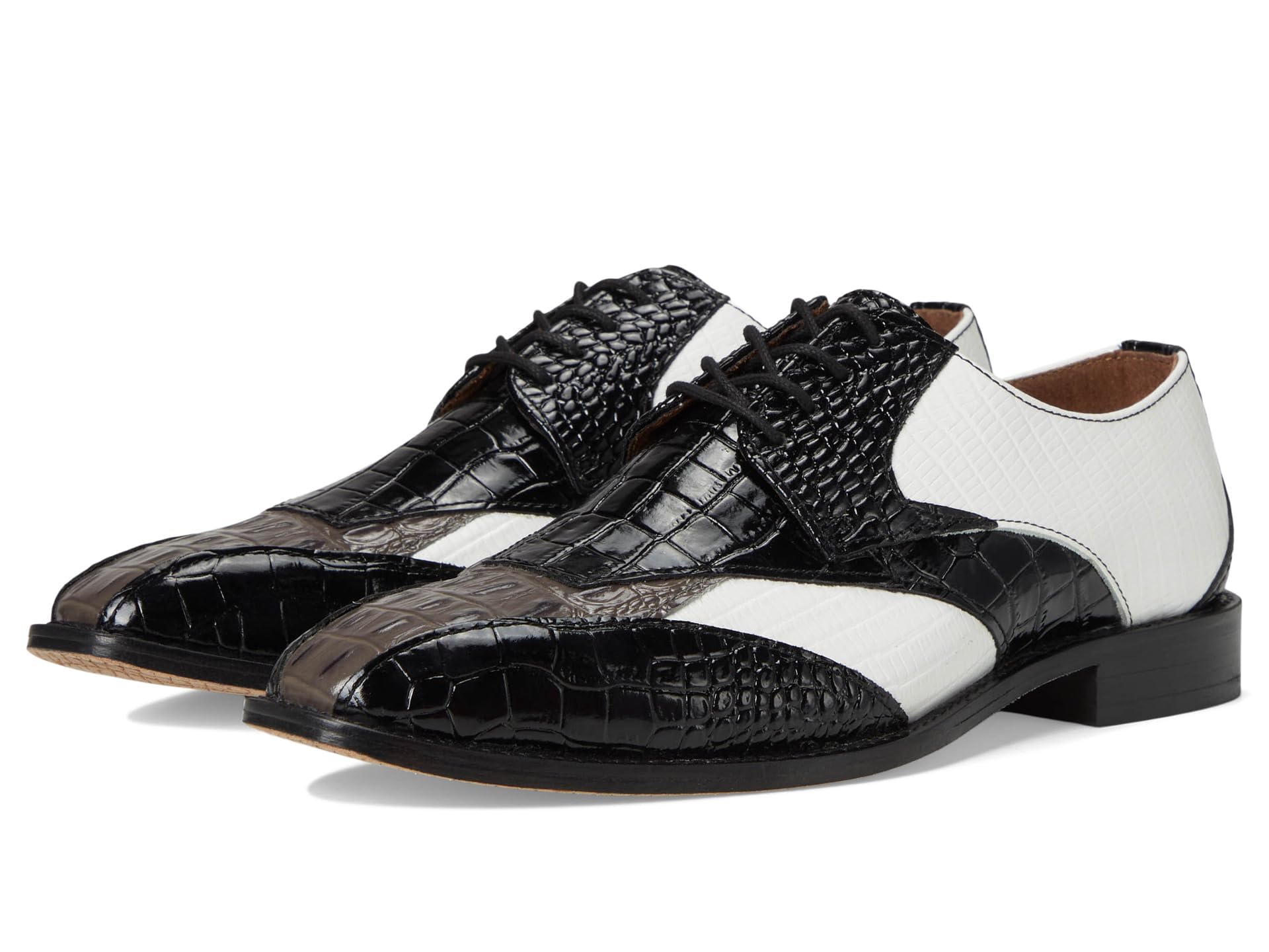 Stacy Adams Men's Tristano Bike Toe Lace Up Oxford