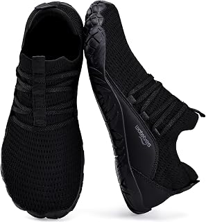 WateLves Barefoot Water Shoes Men Women Wide Toe Box Slip-on Walking Shoes Zero Drop Minimalist Gym Sneakers for Training Yoga Beach Hiking