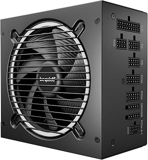 be quiet! Pure Power 13 M 1000W Power Supply, 80+ Gold, Cybenetics Platinum | PCIe 5.1, ATX 3.1, Fully Modular PSU, LLC Topology, Semi-Passive Fan, Single-Rail, For Overclocked GPUs, 10 Year Warranty