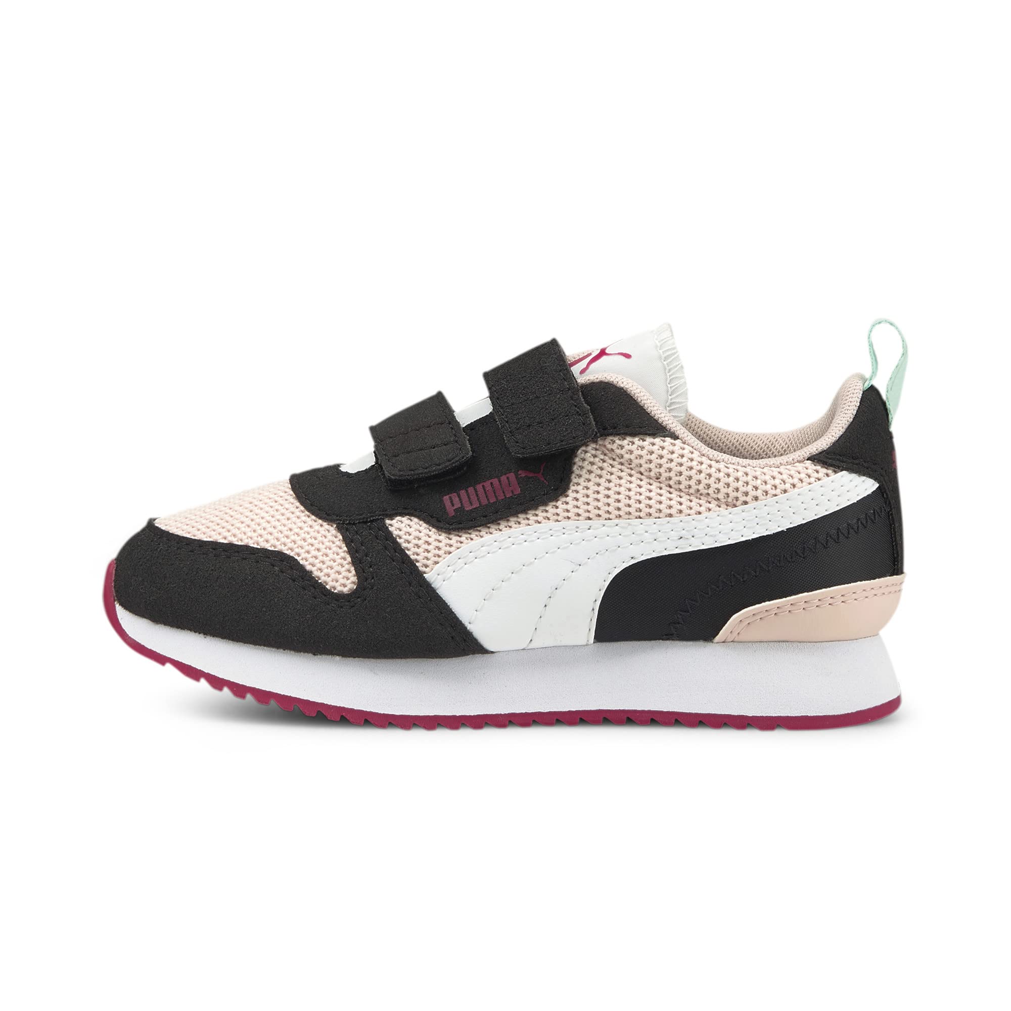 PUMA Unisex Child R78 V PS Basketball, Lotus PUMA White PUMA Black, 30 EU
