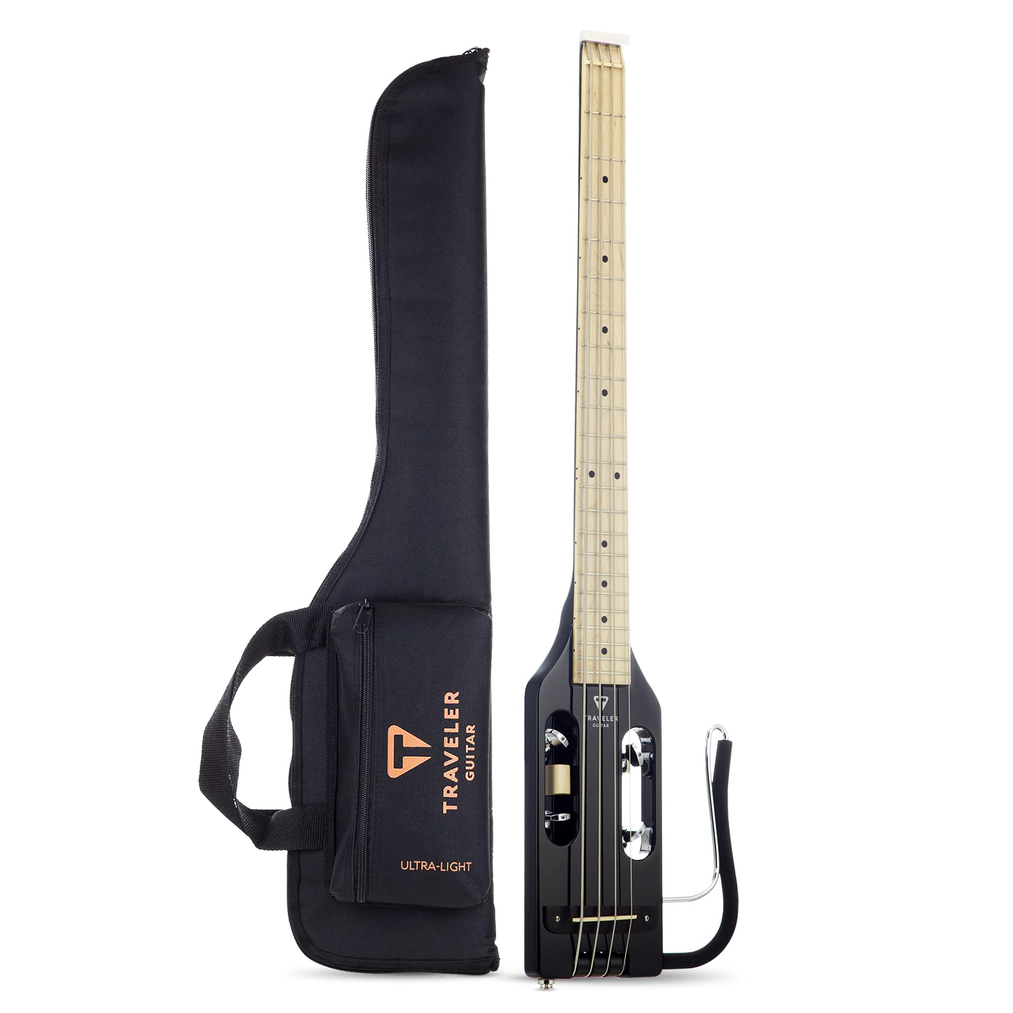 Traveler Guitar Ultra-Light Acoustic-Electric Bass Guitar (ULB BKGMP)