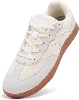 CARENURSE Mens Casual Fashion Sneakers Classic Skate Tennis Shoes Anti Slip Walking Footwear