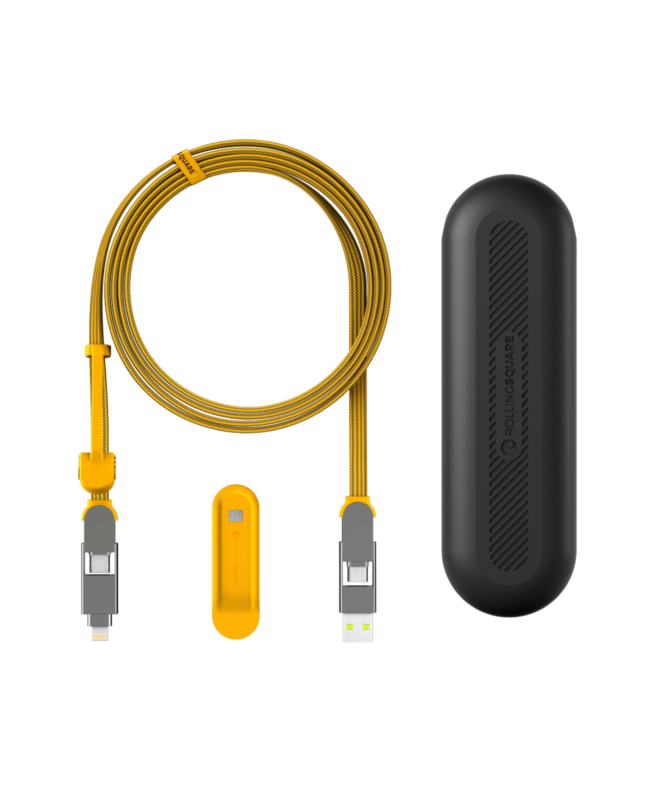 Rolling Square inCharge XL 200 cm – USB Type C Cable, Universal Mobile Phone Cab