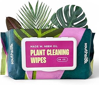 Southside Plants Cleaning Wipes - Gentle Extra Thick Waffle - Weave Unscented Wipes Perfect Plant Cleaner for Indoor Outdoor Plants | 80 Wipes