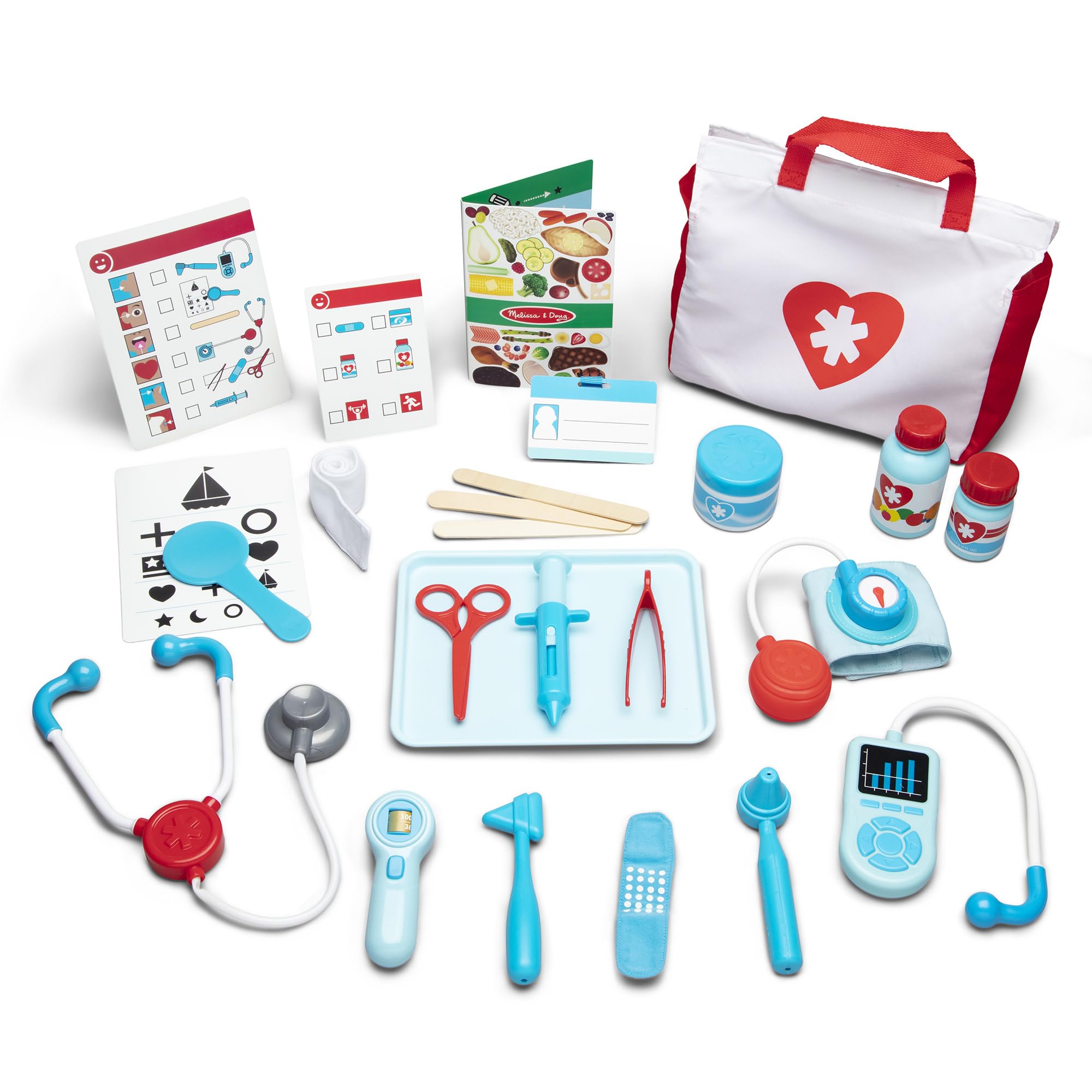 Melissa & Doug Doctor's Kit – Medical Role Play Set for Boys & Girls | With Emer