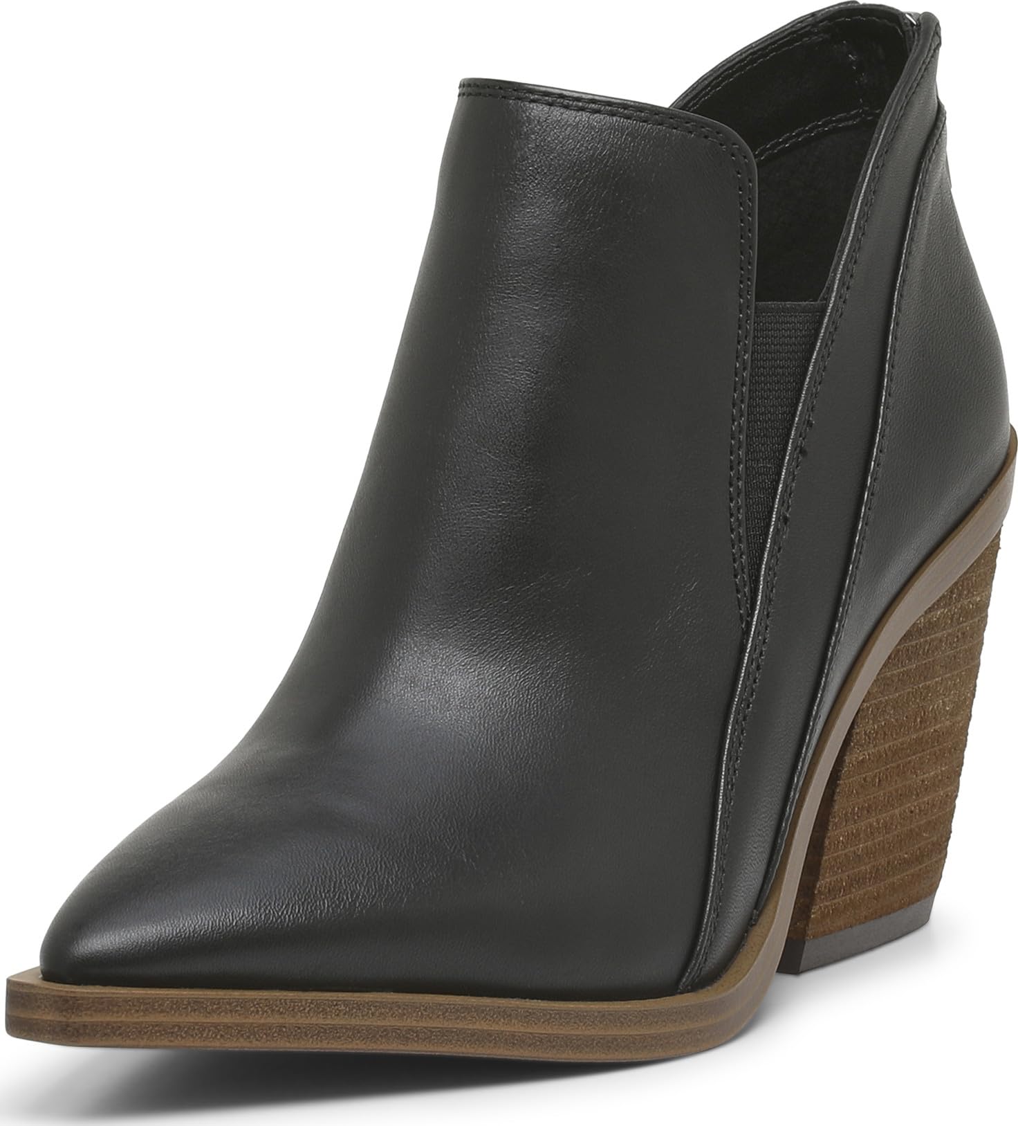 Vince Camuto Gradina Stacked Heel Bootie, Stivaletto Donna