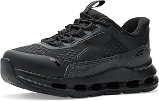 Skechers Girls and Girls Glide-Step + View Wool Slip-in Trainer
