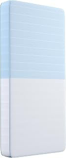 TeQsli Crib Mattress, Dual Sided Memory Foam Toddler Mattress, Firm Suport | Standard Full Size Baby Mattresses: 52 x 27.6 x 4.5 Inch, Breathable Washable Cover, CertiPUR-US Certified