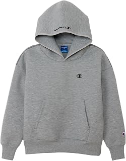 Champion CW-CS101 Women's Sweatshirt Long Sleeve Stretch Thermal One Point Logo TECH WEAVE(R) 3LS Tech Weave (R) 3LS Hooded Sweatshirt