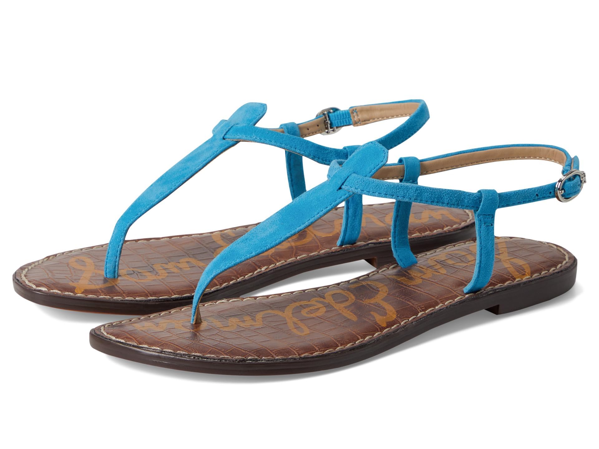 Sam Edelman Womens Gigi Open Toe Casual Leather Flip Flops [並行輸入品]