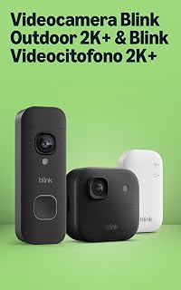 All-new Blink Outdoor 2K+ Camera with Blink Video Doorbell 2K+ (Black), Sync Module Core included