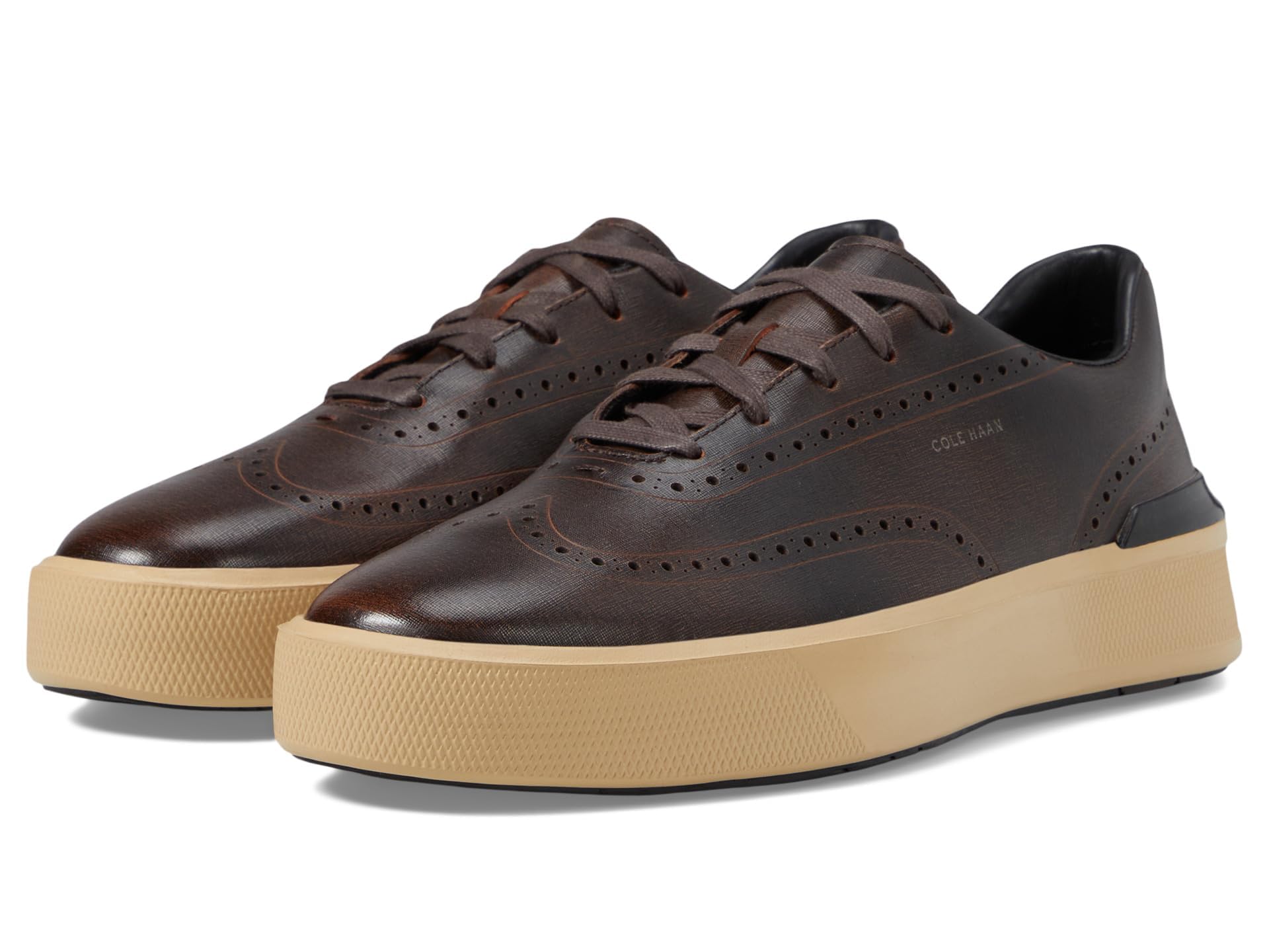 Cole Haan Grandpro Men's Crew Wing Tip Trainers