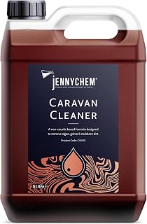 Concentrated Motorhome & Caravan Cleaner (5L) - Campervan Cleaner - Algae and Black Streak Remover on All Surfaces
