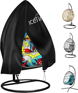 Upgraded Egg Chair Cover Waterproof 190x115cm
