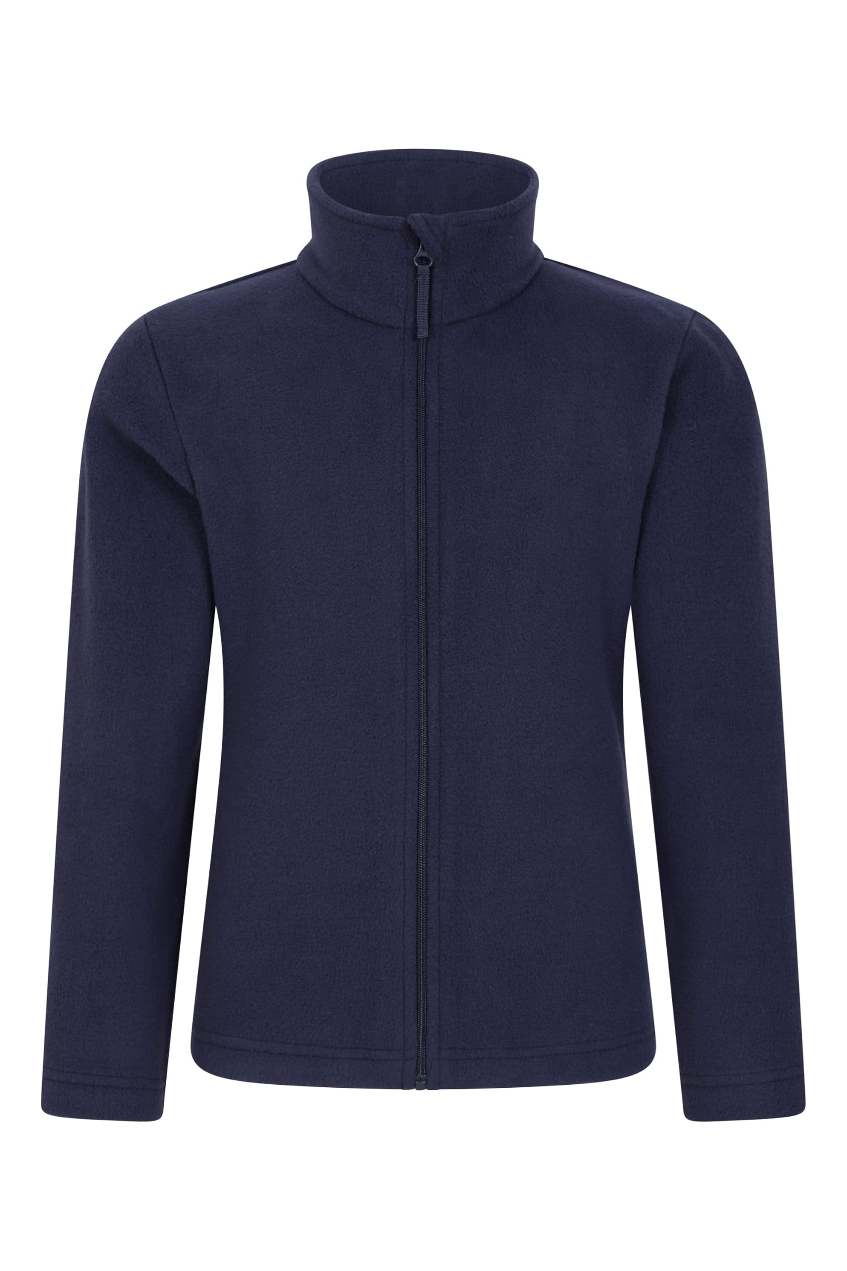 Mountain Warehouse Camber Kids Full-Zip Fleece Jacket | Boys & Girls Lightweight