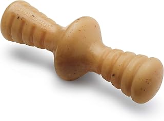 Benebone Zaggler Indestructible Chew Toy for Aggressive Dogs, Durable and Strong, Real Chicken Flavor, for Large Dogs, Made in the USA.