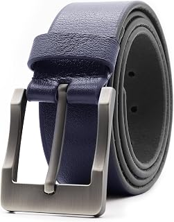 PELLE TORO Explorer Leather Belt for Men, Handmade Mens Belt for Trousers and Jeans, Work or Casual Wear