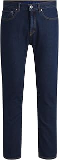 HUGO Mens Ash Slim-fit Jeans in Stretch Denim