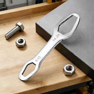 Multi-Function Adjustable Wrench Set for Car Repair DIY Self-Adjusting Double End Design