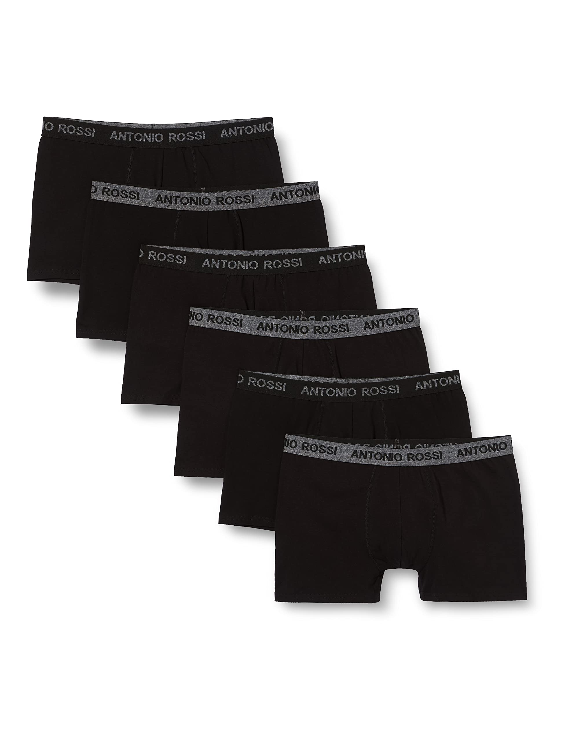 Antonio Rossi Antonio Rossi (3/6 Pack) Men's Boxer Shorts Slim Fit Strappy Boxer