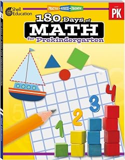 180 Days®: Math for Prekindergarten: Practice, Assess, Diagnose