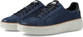 Cole Haan Grandprø Topspin Trainer, Women's Sneakers, Blue Metallic Suede Blazer, 39 EU