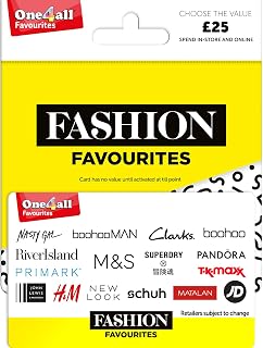 One4all Physical Gift Card | For redemption in UK - Delivered by Post - Standard - £25