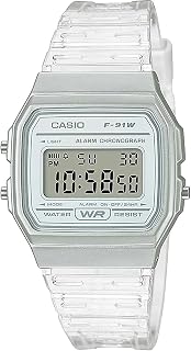 F-91WS-7D Casio Youth Unisex Digital White Casual Quartz Casio