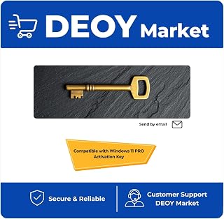 DEOY Market Compatible with Windows 11 Pro Activation Key – Digital Delivery