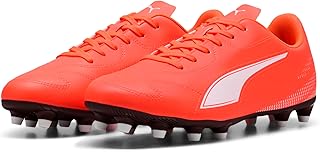 Puma Men's Vitoria Ii Fg/Ag Football Boots, Glowing Red PUMA White, 7.5