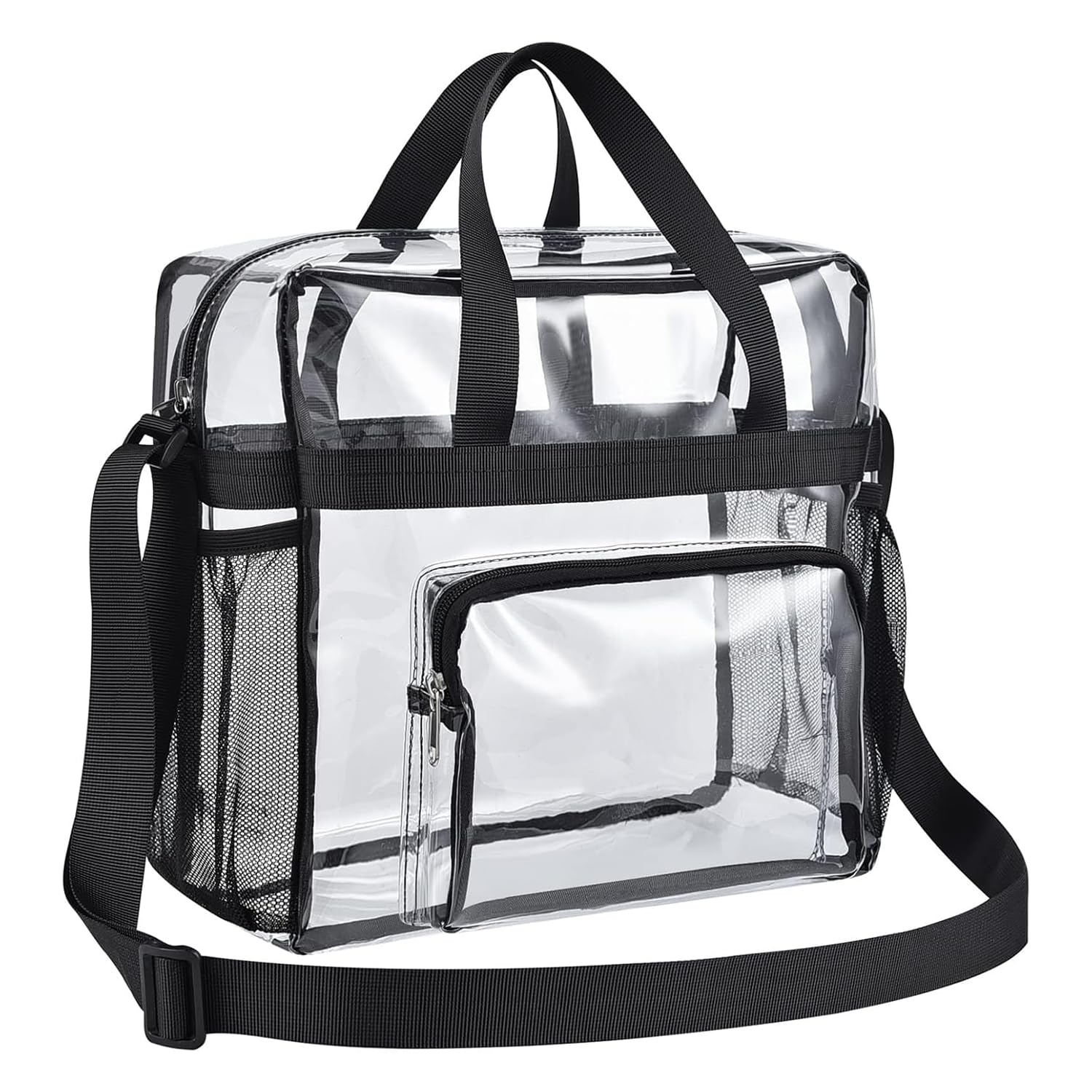 Stadium Approved Clear Shoulder Bag for Concerts, Work and Sports