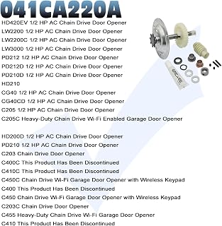 Replacement for Liftmaster 41c4220a Gear and Sprocket Kit Work with Chamberlain Sears Craftsman Chain Drive Models