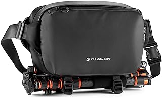 K&F CONCEPT Camera Sling Bag, Everyday Shoulder Crossbody Bag | Multifunction Photography Portable Bag, DSLR/SLR/Mirrorless Camera Case, Compatible for Canon/Nikon/Sony, BS01