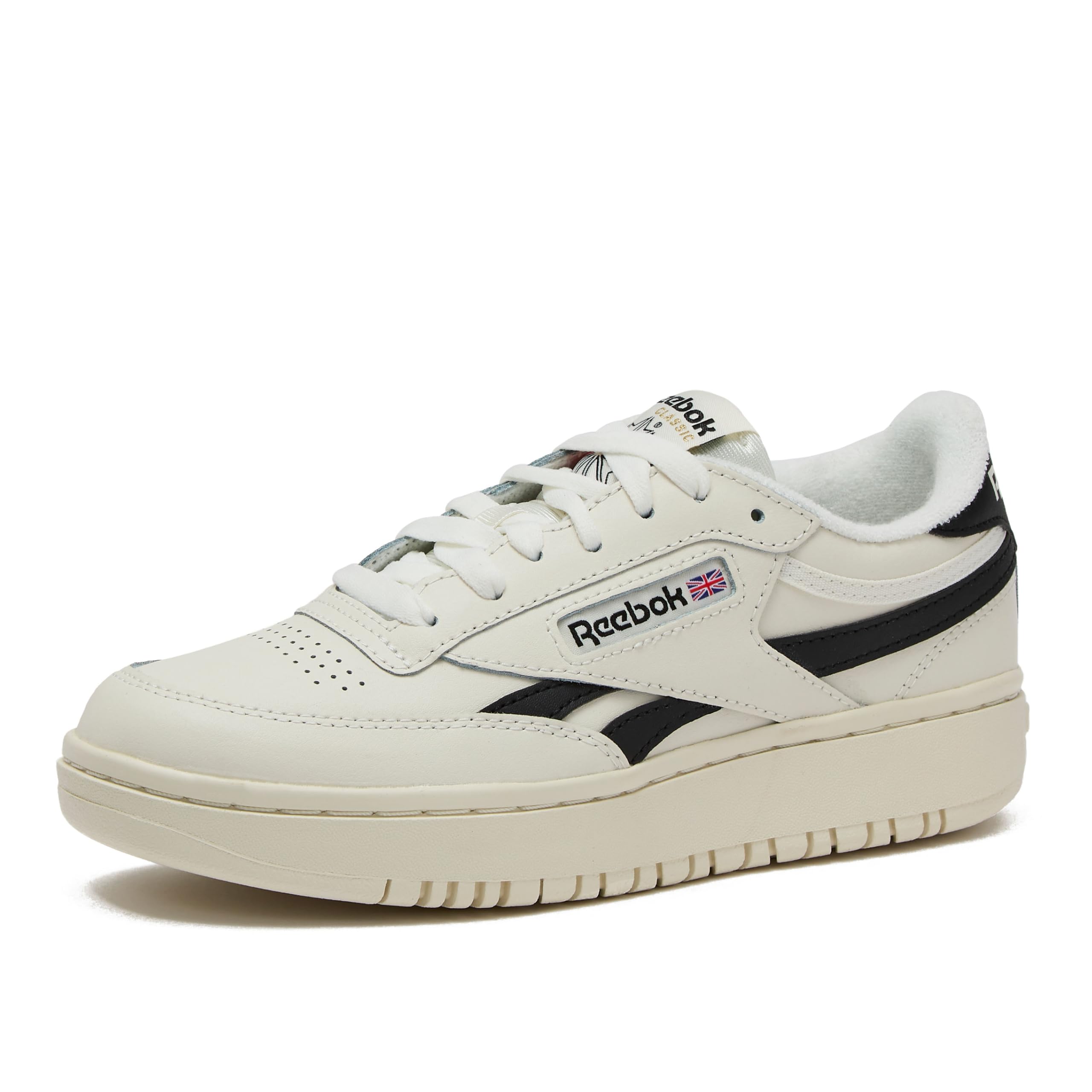 Reebok Womens Club C Double Lace Up Sneakers Sneaker