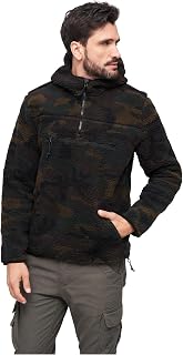 Brandit Individual Wear Men's Warm Outdoor Quarter Zip Jacket