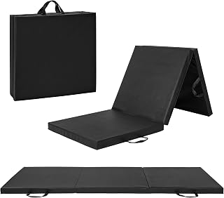 CAP Barbell Folding Anti-Tear Exercise & Gymnastics Balance Mat – Multi-Purpose Fitness, Aerobics, & Training | Multiple Options