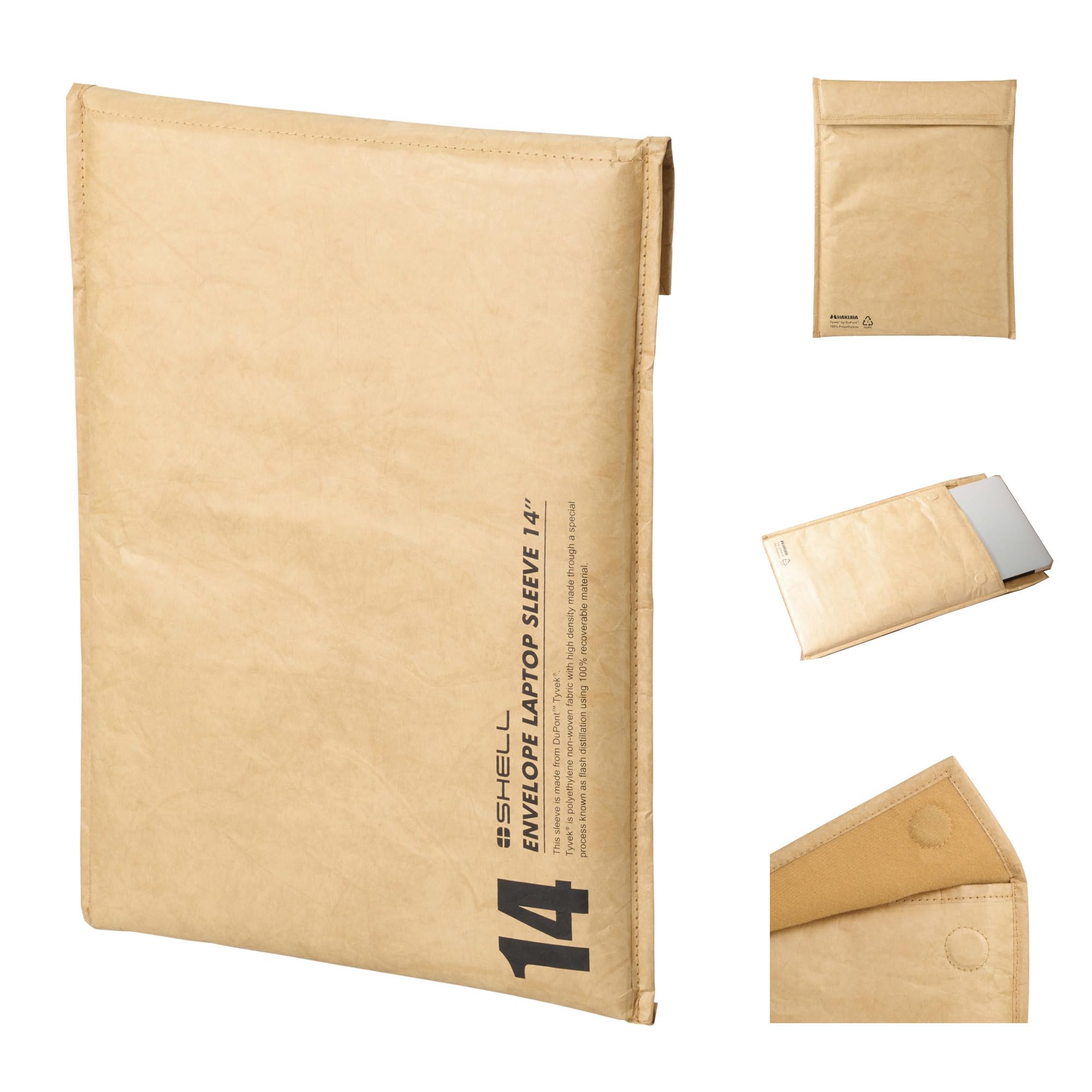 HAKUBA PC Case Plus Shell Envelope Sleeve AZ [14 (Lap 14 Inch Vertical) Craft]